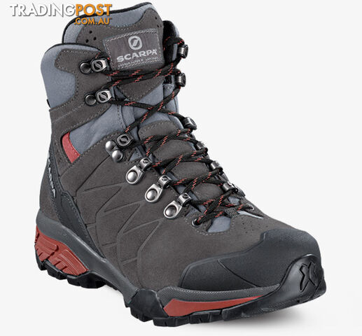 Scarpa ZG Trek GTX Wmns Boots - Titan-Red - US6 / EU37 - SCA00104-37