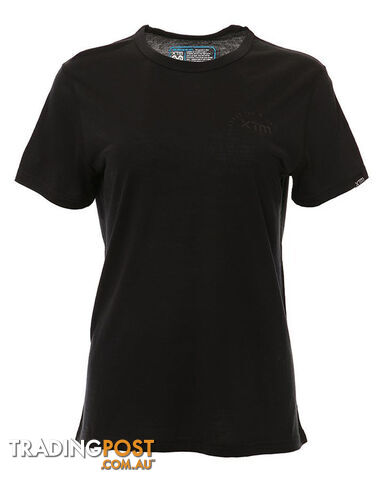 XTM Adventure 170 Womens Merino T-Shirt - Black - 12 - ML105-BLK-12