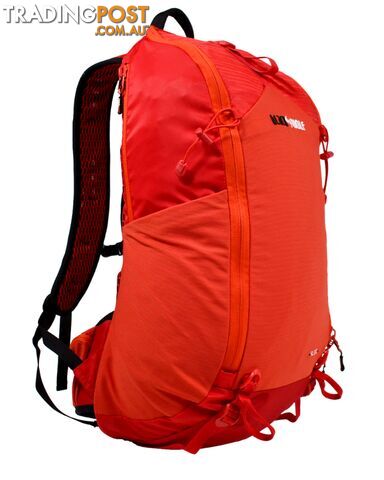 Black Wolf Flex Hiking Pack - True Red - W0194-TrueRed