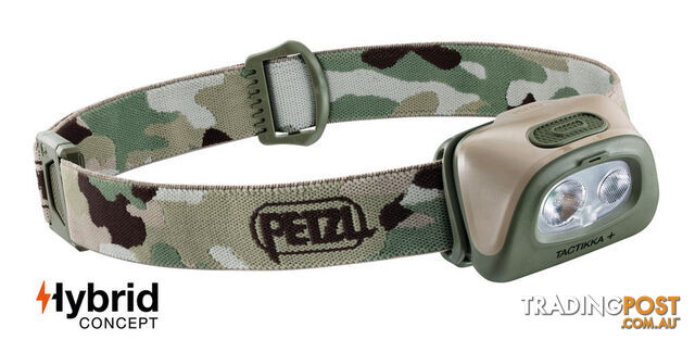 Petzl Tactikka + 350 Lumen Compact Headlamp - Camouflage - L370-E089EA01