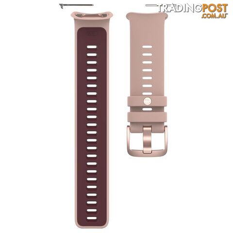 Polar Vantage V2 Silicone Wrist Band - Rose/Plum - S - 91083659