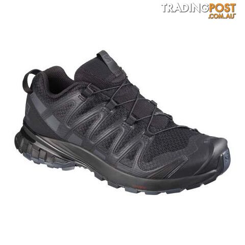Salomon XA Pro 3D V8 Womens Hiking Shoes - Black/Phantom/Ebony - 7.5US -...