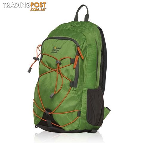 Explore Planet Earth Cloud 20L Hiking Day Pack - Green - CLD20GRN