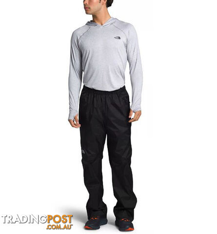 The North Face Venture 2 Mens Half Zip Waterproof Pants - TNF Black/TNF Black -...