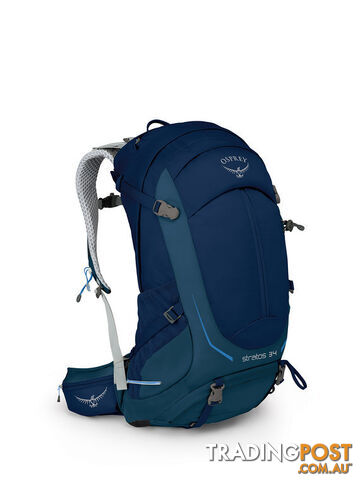 Osprey Stratos 34L Mens Hiking Daypack - Eclipse Blue - OSP0609-Eclipse