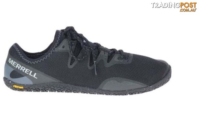 Merrell Vapor Glove 5 Womens Minimalist Running Shoes - Black - 7 - J135372-7