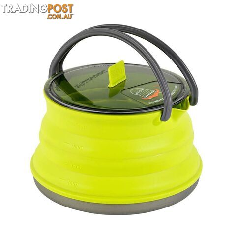 Sea To Summit X-Kettle Collapsible 1.3 Lightweight kettle - Lime - AXKET1.3LI