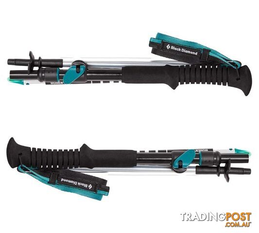 Black Diamond Womens Distance FLZ Lightweight Hiking Poles S18 - BD1122070000 - photo 2 of 2