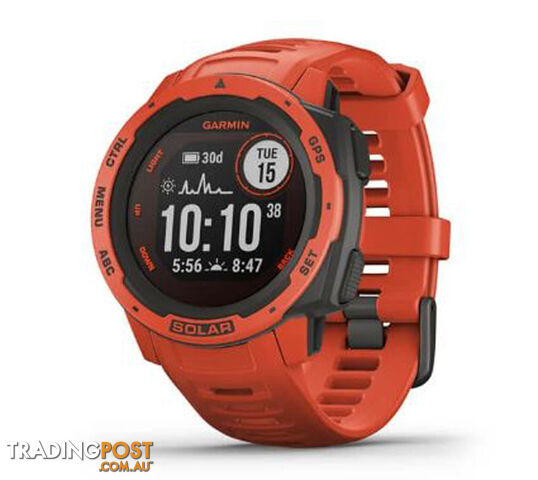 Garmin Instinct Outdoor Solar Watch - Tidal Blue - 010-02293-11 - photo 2 of 2