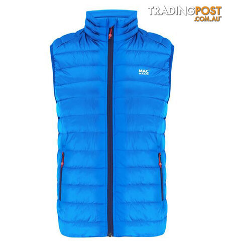 Mac In A Sac Alpine Mens Down Vest - Royal - M - MAC-VEST-ROYAL-M