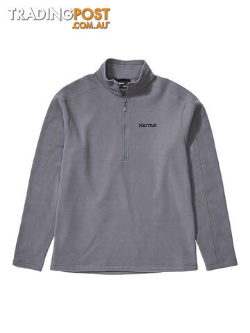 Marmot Rocklin 1/2 Zip Mens Fleece Jacket - Black - S - 10150001S