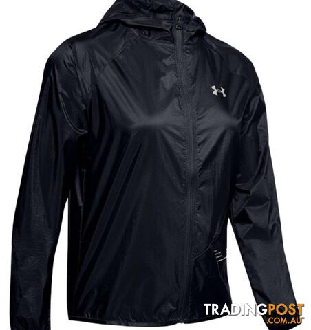 Under Armour Qualifier Storm Womens Lightweight Packable Running Jacket -...