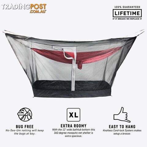 Grand Trunk Mozzy 360 Hammock Bug Net Shelter - MOZZY-360