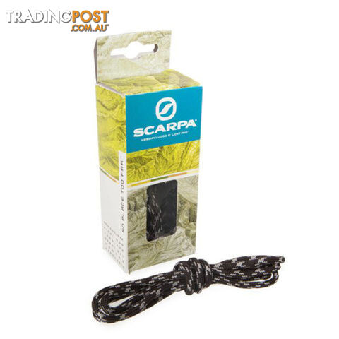 Scarpa Replacement Trekking Lace - Black/Piom - 150cm - SCA50028-BlackPiom-150