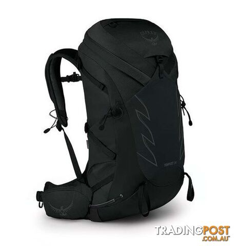 Osprey Tempest 34 Womens Hiking Backpack - Stealth Black - M/L - OSP0923-StealthBl-ML