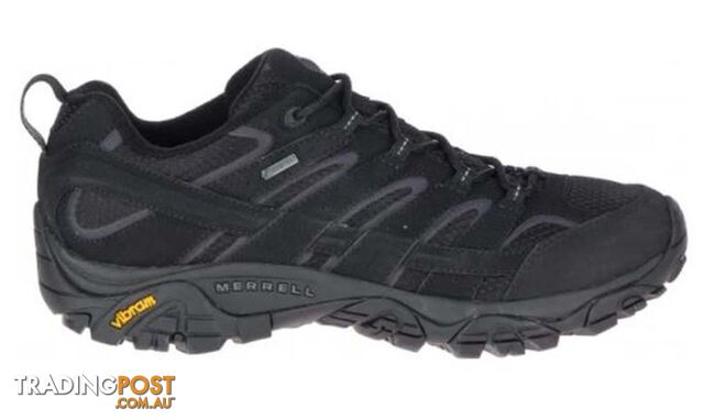 Merrell Moab 2 Goretex Mens Waterproof Hiking Shoes - Blackout - 10US -...