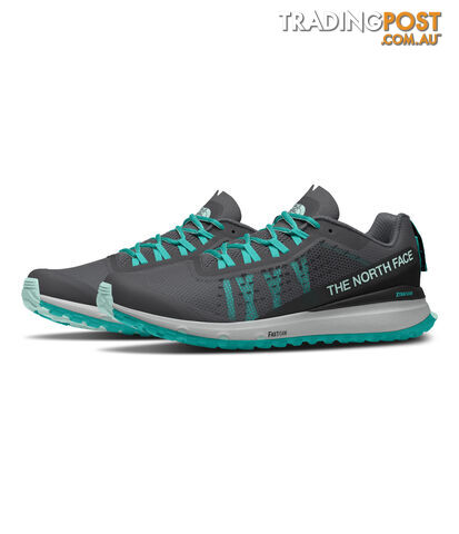 The North Face Ultra Swift Womens Trail Running Shoes - Dark Shadow Grey/Jaiden...