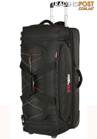 Black Wolf Bladerunner Rolling Travel Bag 110L + 30L - Black - 1270-Blk