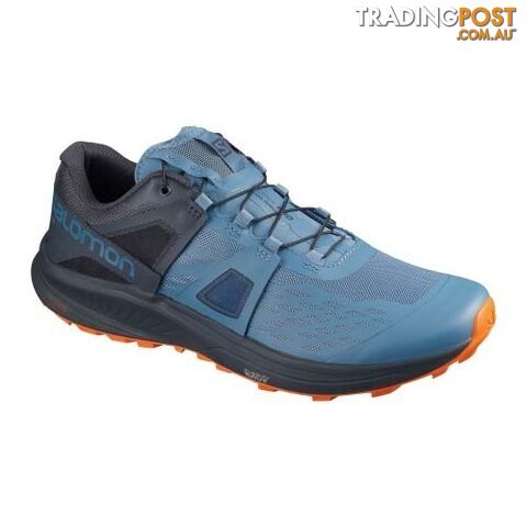 Salomon Ultra /Pro Mens Trail Running Shoes - Copen Blue/India Ink/Red Orange - 10.5US - 412334-100 - photo 1 of 2