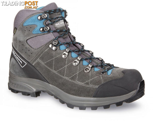 Scarpa Kailash Trek GTX Mens Hiking Boots - Gray-Blue - US13 / EU47 - SCA00097-Gray-Blue-47