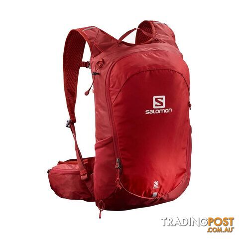 Salomon Trailblazer 20 Hiking Daypack - Chili Pepper/Red Dahlia/Ebony - NS - LC1520300-NS