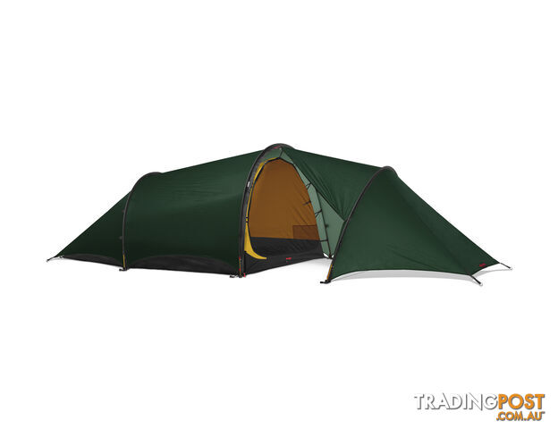 Hilleberg Anjan 3 GT - Light Weight 3 Person Mountain Hiking Tent - Green - 17411