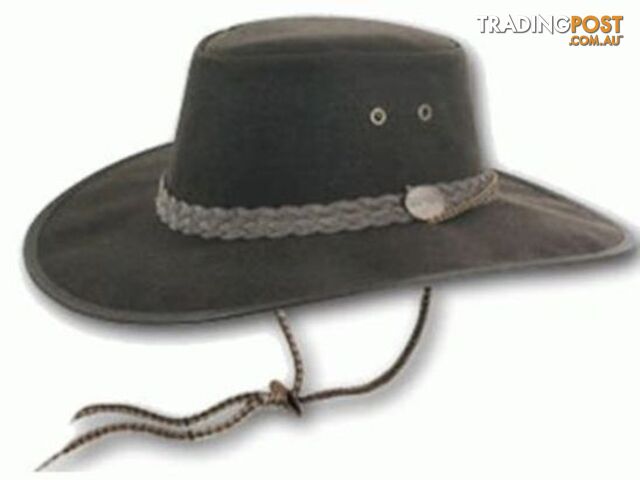 BARMAH DROVER OILSKIN HAT BROWN [Hat Size:Medium] - 1050BR4M