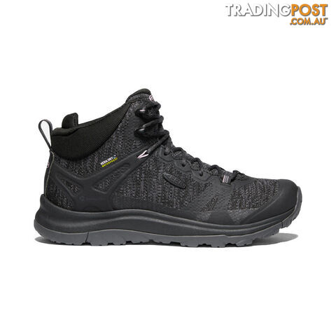 Keen Terradora II Mid WP Womens Waterproof Hiking Boots - Black Magnet - US 8 - 1022352-8 - photo 1 of 2