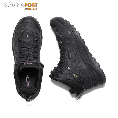 Keen Terradora II Mid WP Womens Waterproof Hiking Boots - Black Magnet - US 8 - 1022352-8 - photo 2 of 2