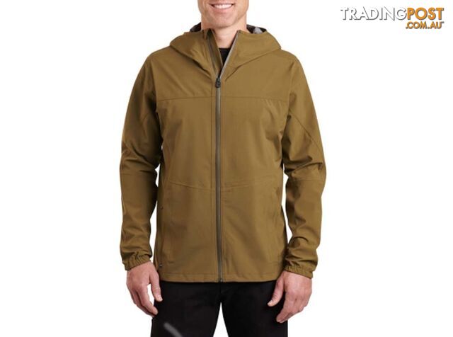 Kuhl Stretch Voyagr Mens Waterproof Jacket - Olive - M - KUH00358-Olive-M