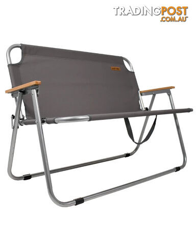 Black Wolf Settlement Double Folding Camping Chair - Tornado - S0019-Tornado