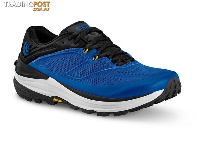 Topo Athletic Ultraventure 2 Mens Trail Running Shoes - Blue/Grey - 11.5 - M043-BLUGRY-115