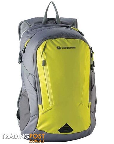 Caribee Disruption RFID Backpack 28L Daypack - Sulphur Spring/Grey - 64821