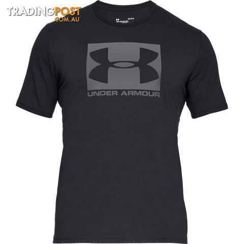 Under Armour Boxed Sportstyle Mens S/S T-Shirt - Black - SM - 1329581-001-SM