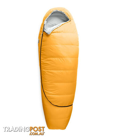 The North Face Eco Trail Down 35 Sleeping Bag - TNF Yellow/Tin Grey - RHZ - NF0A3S7PPT7R-RH