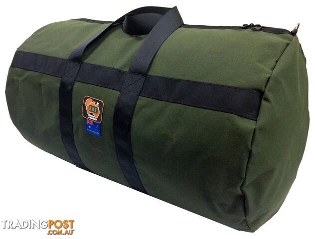 AOS Canvas Duffle / Sports Carry Bag 300 X 570mm - 40L - Small - Green - BSPORT1GR