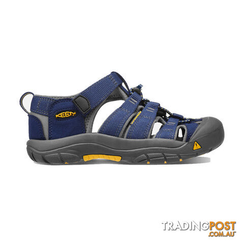 Keen Newport H2 Kids Hiking Sandals - Blue Depths Gargoyle - US 13 - 1009938-13