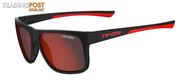 Tifosi Swick Sunglasses - Black/Crimson - T1520400178