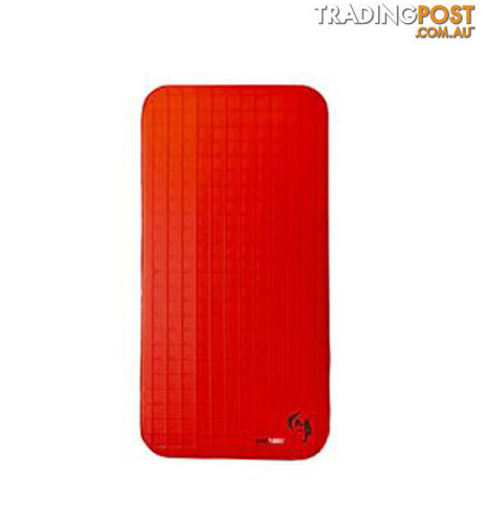 Black Wolf HexaTherm 3D Leisure Mattress - Single - True Red - W0050