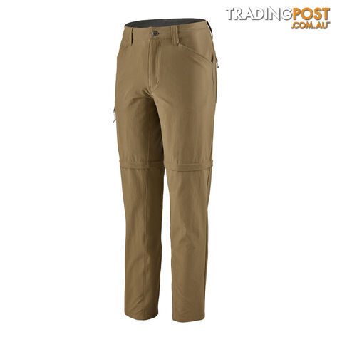 Patagonia Quandary Convertible Mens Hiking Pant - Ash Tan - 38 - 55255-ASHT-38