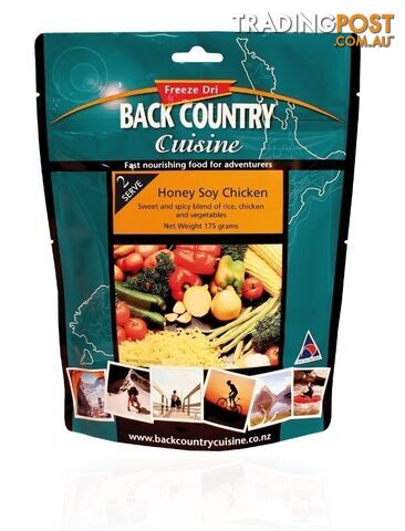 Back Country Freeze Dried Food Honey Soy Chicken - Regular - BC413
