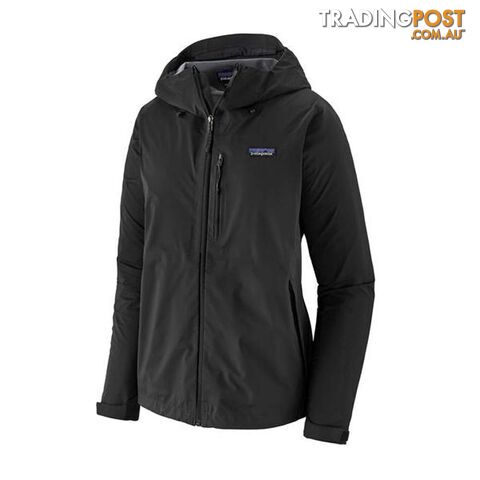 Patagonia Rainshadow Womens Waterproof Jacket - Black - XL - 85120-BLK-XL
