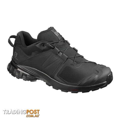 Salomon Xa Wild Mens Trail Running Shoes - Black/Black/Black - 110 -...