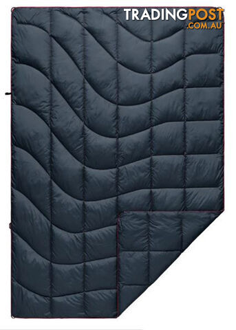 Rumpl NanoLoft Puffy Insulated Outdoor Blanket - 1P - Deepwater - RUM00019-Deepwater