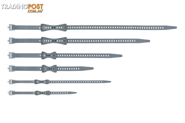 Sea To Summit Stretch-Loc 18 TPU Straps - 12mm X 450mm - 2pk - Dusk -...