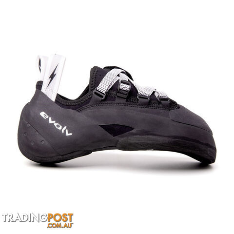 Evolv Phantom Unisex Climbing Shoes - Black - 7 - EVL03647