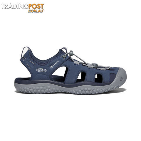 Keen Solr Mens Hiking Sandals - Navy Steel Grey - US 9H - 1022431-9H