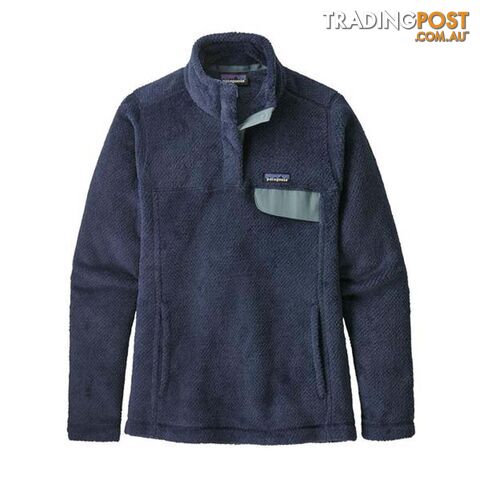 Patagonia Re-Tool Snap-T Fleece Pullover Womens Fleece Jacket - Stone Blue -...