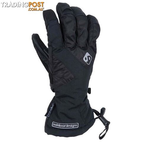 Outdoor Designs Summit Waterproof Gloves - Black - 263753-Summit