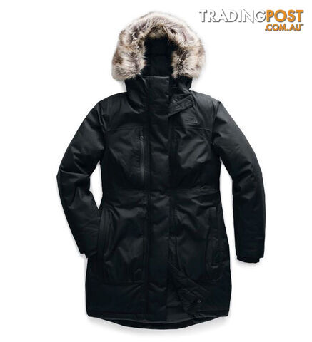 The North Face Downtown Arctic Parka Womens Waterproof Insulated Jacket - Black...